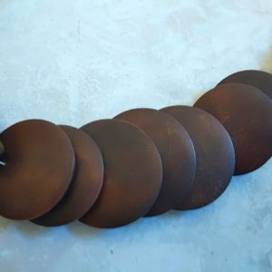 Vintage wooden necklace